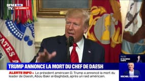 Mort d'Abou Bakr al-Baghdadi: l'intégralité de la déclaration de Donald Trump