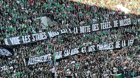 Les fans de l'ASSE se payent Vincent Labrune 