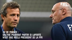 XV de France : Galthié pourrait partir si Laporte n'est pas réélu président de la FFR