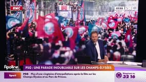 Victoire du PSG: une parade inoubliable sur les Champs-Élysées