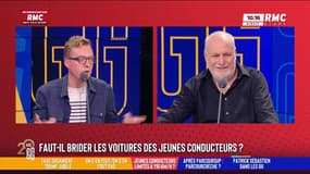 Brider les voitures des jeunes conducteurs: "Ce n'est pas parce qu'il y a des gens complétement idiots qu'on doit, comme d'habitude, empêcher tout le monde d'avoir un peu de liberté", regrette Antoine Diers