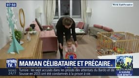 Plus de 2 millions de femmes en France sont mères célibataires, une sur trois vit sous le seuil de pauvreté 