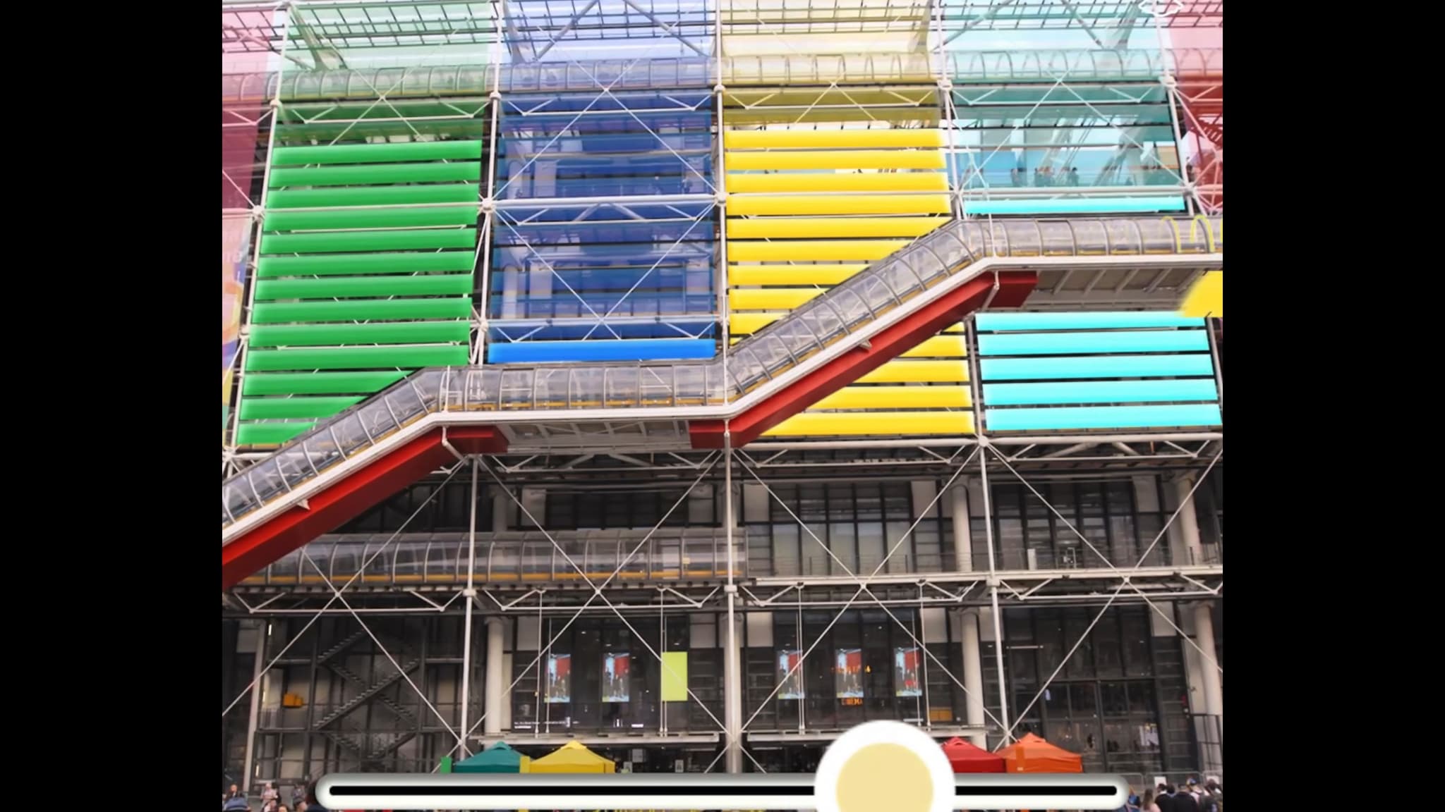 L'expérience de réalité augmentée de Snapchat pour le Centre Pompidou L'expérience de réalité augmentée de Snapchat pour le Centre Pompidou