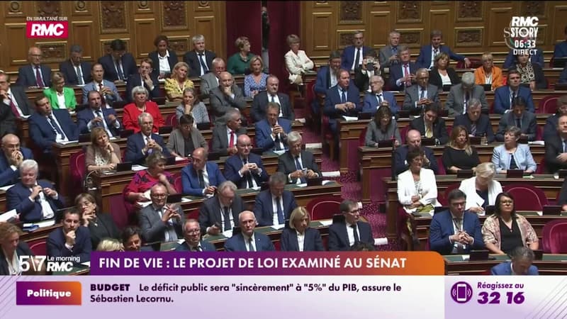 Fin de vie : le projet de loi examiné au Sénat