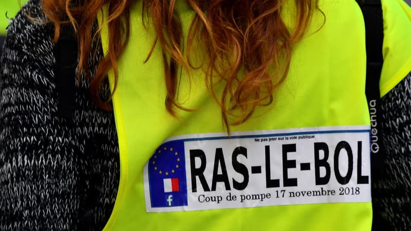 Les gilets jaunes (illustration)