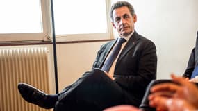Au lendemain de l'élimination du candidat UMP dans le Doubs, Nicolas Sarkozy s'est rendu à Abou Dhabi pour donner une conférence rémunérée (photo d'illustration).