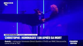 Les hommages à Christophe, un an après sa mort