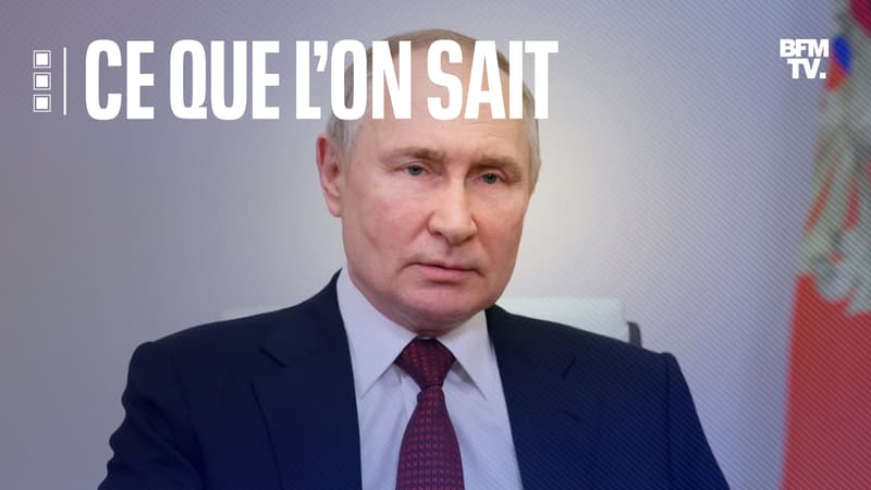 Le président de la Fédération de Russie Vladimir Poutine le 18 décembre 2022.