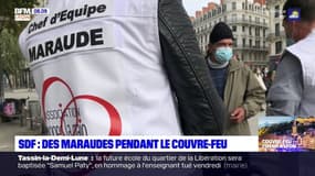 Lyon: des maraudes pendant le couvre-feu pour venir en aide aux SDF
