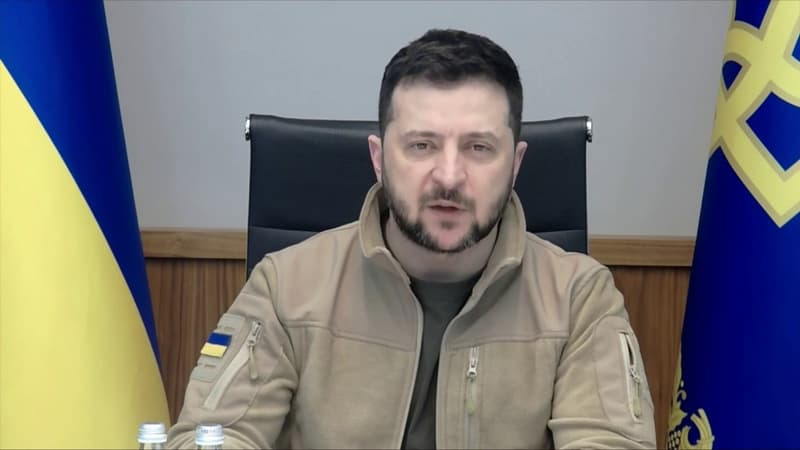 Volodymyr Zelensky accuse la Russie d'interner des réfugiés ukrainiens 