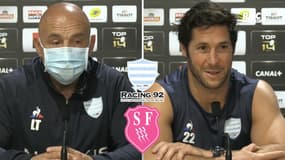Racing 92 - Stade Français : "La pression est sur nous" admet Travers... mais pas Machenaud