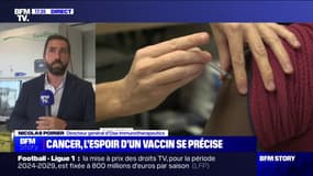 Vaccin contre le cancer: "On a pu démontrer que la vaccination seule est plus efficace et beaucoup mieux tolérée que la chimiothérapie", indique Nicolas Poirier (directeur général d’Ose Immunotherapeutics)