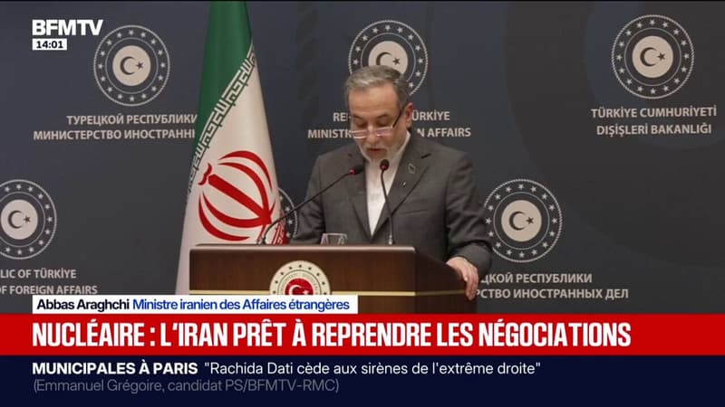 "Nous n'accepterons jamais aucune ingérence", prévient le ministre iranien des Affaires étrangères
