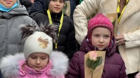 Des réfugiés ukrainiens accueillis au Cannet (Alpes-Maritimes).