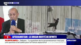 Afghanistan: Jean-Yves Le Drian veut "poursuivre" les rapatriements "autant que faire se peut"