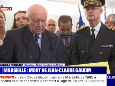 "Jean-Claude Gaudin était Marseille": Stéphane Le Rudulier, sénateur LR des Bouches-du-Rhône, rend hommage à l'ancien maire de Marseille