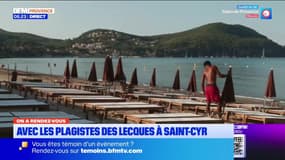 On a RDV à la plage des Lecques à Saint-Cyr-sur-Mer