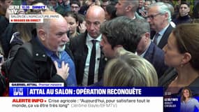 Gabriel Attal au Salon de l'agriculture: "Samedi, on a vu des personnes qui sont venues pour créer du chaos"