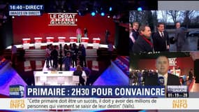 Débat de la primaire à gauche: “Manuel Valls devrait sortir en pole position ”, Didier Guillaume