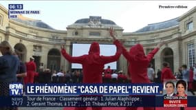 Des fans de "La Casa de Papel" découvrent (en avant-première) la saison 3... à la Monnaie de Paris