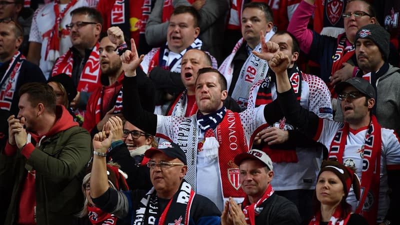 Des supporters monégasques