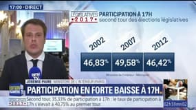 Législatives 2017: à 17 heures, le taux de participation est de 35,33%