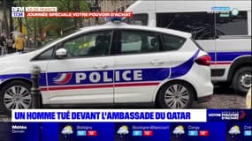 Paris: un agent de sécurité a été tué devant l'ambassade du Qatar ce lundi