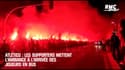 Atlético-Liverpool : Les supporters madrilènes mettent l'ambiance à l'arrivée du bus des joueurs