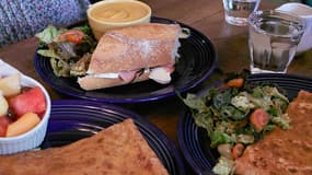 Crêpes et sandwiches au menu