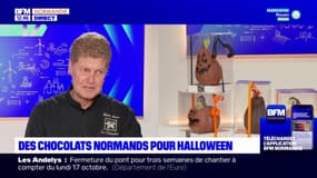 Normandie: les chocolats d'Hubert Masse pour Halloween