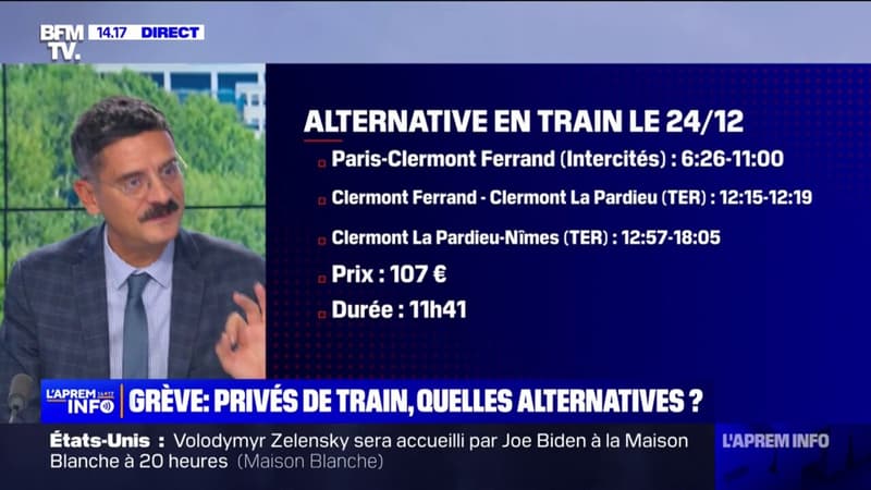 Grève SNCF: quelles sont les alternatives pour les voyageurs?