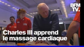  Royaume-Uni: le roi Charles III apprend à réaliser un massage cardiaque  