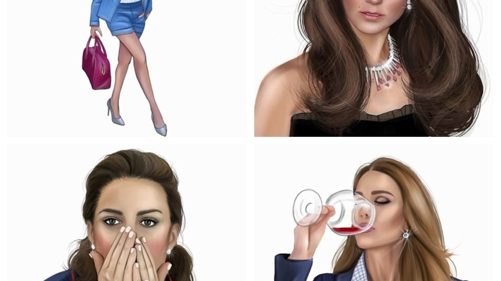 Des emojis Meghan Markle et Kate Middleton Des emojis Meghan Markle et Kate Middleton