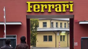 L'entrée de l'usine Ferrari de Maranello, en Italie