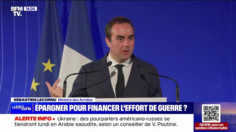 Sébastien Lecornu, ministre des Armées: 