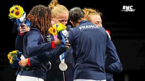 JO 2021 (Escrime) : "fierté et déception", mélange d'émotions pour les fleurettistes françaises médaillées d'argent