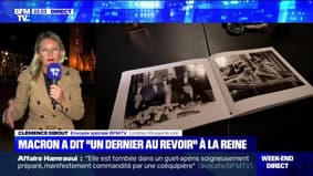 Macron a dit "un dernier au revoir" à la reine - 18/09