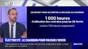 Électricité: le ministère de la Transition écologique va prendre un décret pour relancer les centrales à charbon
