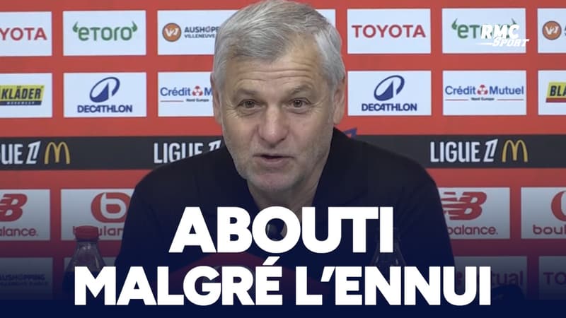 LOSC 1-0 OM : "Pour nous c'est un match abouti", Genesio se satisfait de la victoire malgrÃ© le...