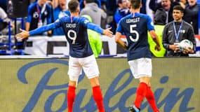 Olivier Giroud et Clément Lenglet