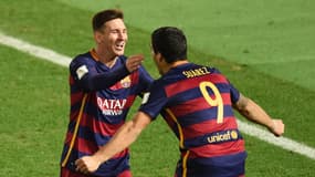 Lionel Messi et Luis Suarez