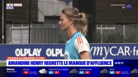 France-Allemagne: Amandine Henry déplore un manque d'engouement