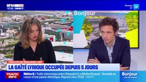 Paris: la Gaîté Lyrique occupée depuis cinq jours