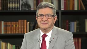 Jean-Luc Mélenchon sur BFMTV, le 19 avril 2022.