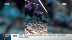 Après le Nutella, des bousculades ont eu lieu pour des couches dans certains hypermarchés