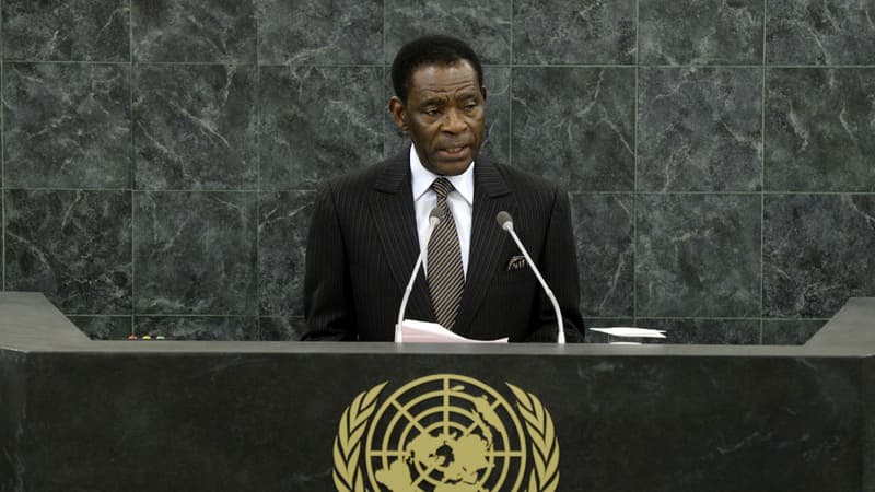 Le président équato-guinéen Teodoro Obiang Nguema le 26 septembre 2013 à New York