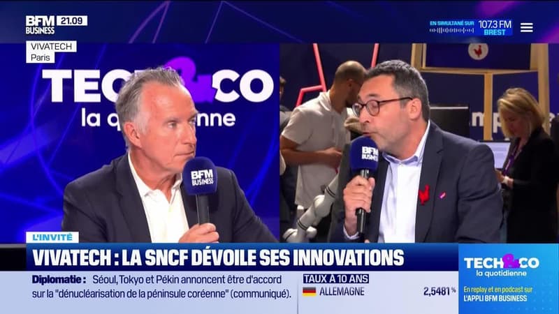 Julien Nicolas (Groupe SNCF) : VivaTech, la SNCF dévoile ses innovations - 27/05