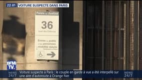 Voiture suspecte dans Paris