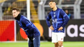 Julian Draxler et Thilo Kehrer, à Dortmund le 18 février 2020
