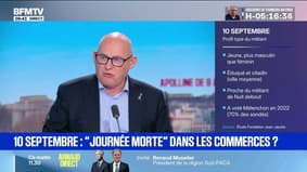 10 septembre: "On partage la colère sur beaucoup de points", affirme Franck Delvau, président de l'Union des métiers et des industries de l'hôtellerie Paris-Île-de-France 